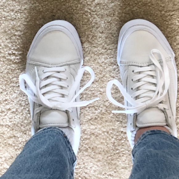 Van's Leather OG Old Skool LX in White - Picture 2 of 5